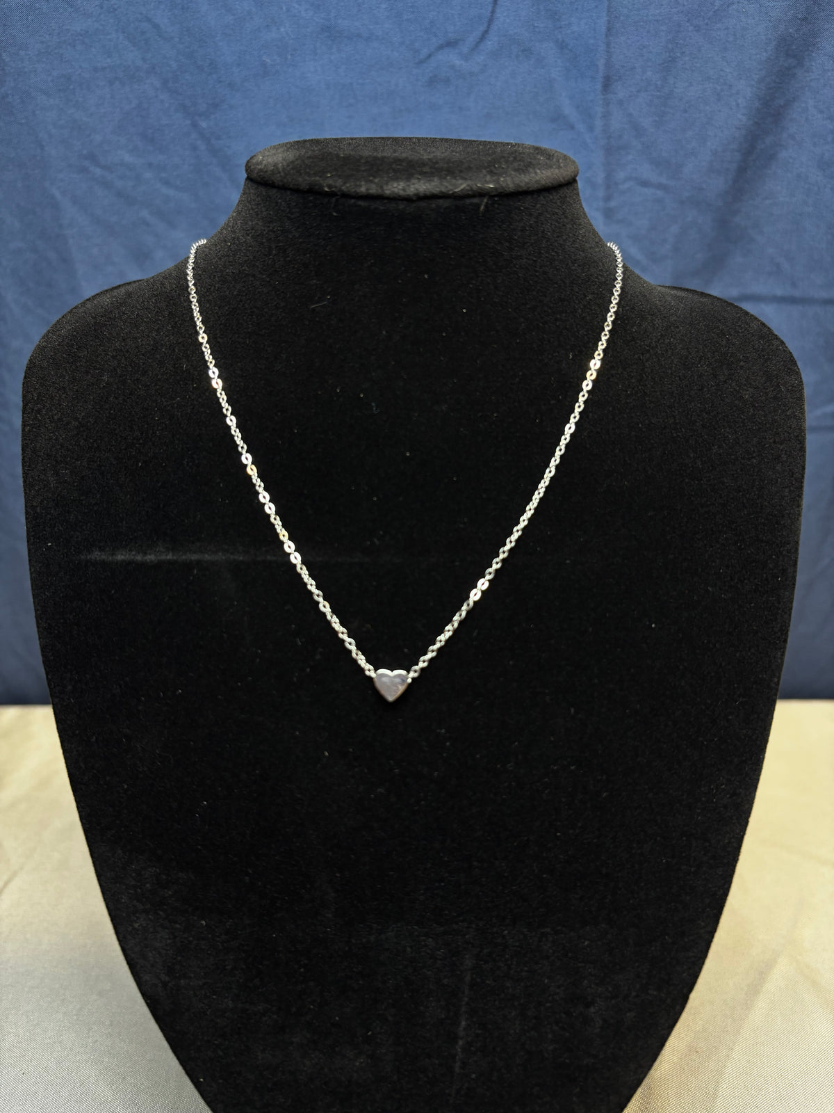 Classic Mini Heart Necklace SILVER